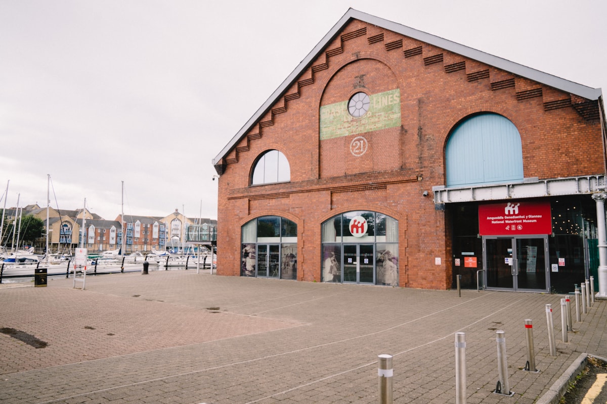 National Waterfront Museum in Swansea.