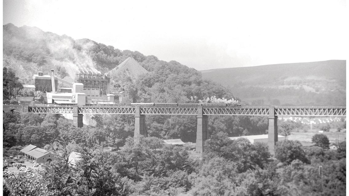 From steam to sustainability: how Taff’s Well continues to connect Wales’ transport past and future: Walnut Tree 1960s. copyright Josh Bliszko