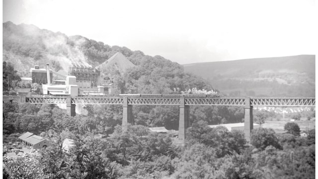 From steam to sustainability: how Taff’s Well continues to connect Wales’ transport past and future: Walnut Tree 1960s. copyright Josh Bliszko