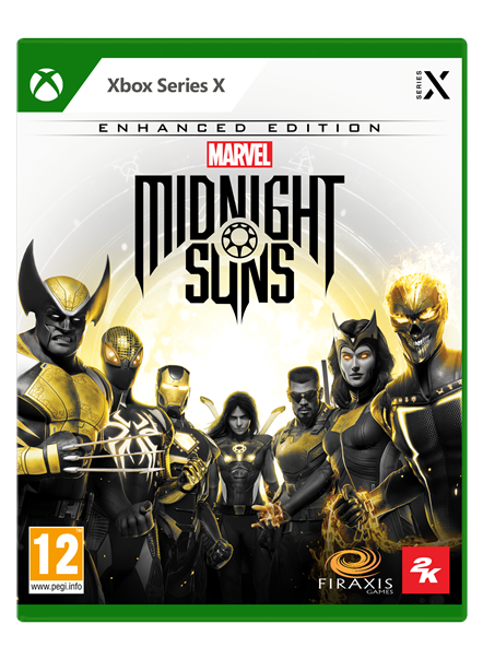 2K Marvel's Midnight Suns  Enhanced Edition Packaging Xbox Series X 2D