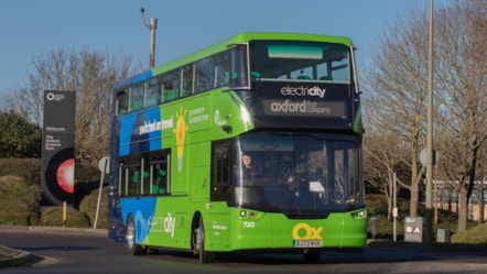 Zero Emission Bus in Oxford - Part of the Go-Ahead Group