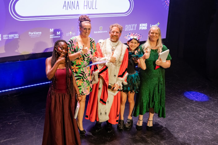 Anna Hull - Child Friendly Leeds Awards: Anna Hull, an Active Leeds swimming tutor, won The Sue Rumbold Award - Adult of the Year.