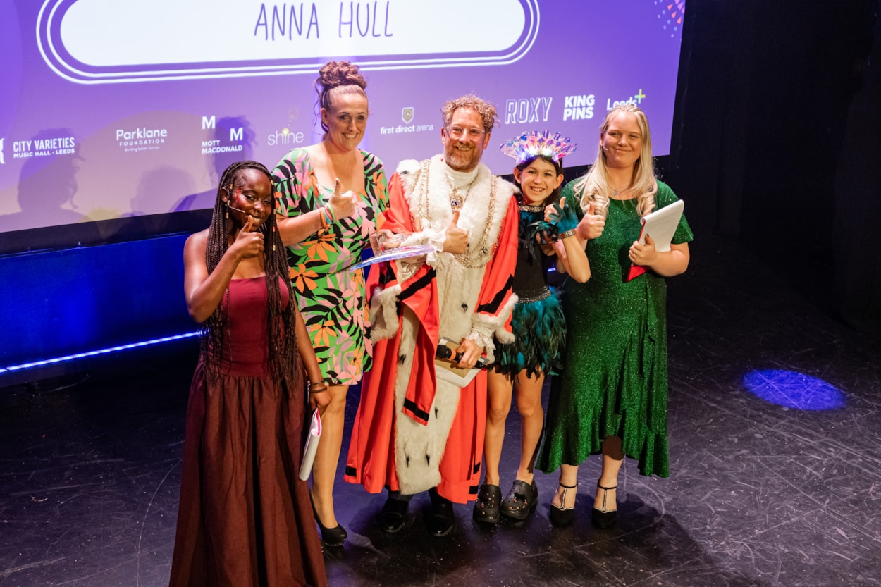 Anna Hull - Child Friendly Leeds Awards: Anna Hull, an Active Leeds swimming tutor, won The Sue Rumbold Award - Adult of the Year.