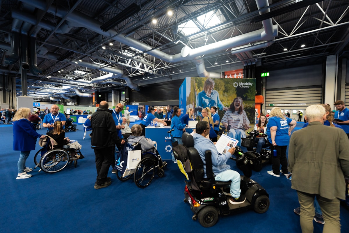 Disabled people to get more opportunities to share their views as Motability Scheme grows engagement programme: MOTABILITY-NECBIRMINGHAM(15.5.26-16.5.26)-@SAMCORPHOTOS-@LIGHTFOOTAGENCY-00317