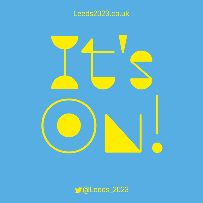 Statement in response to announcement that UK cities including Leeds will bid for European Capital of Culture 2023: 2023-itson-tweetgraphic.png