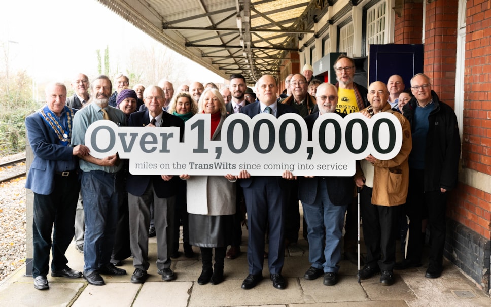 Ten-year anniversary sees enhanced TransWilts services rack up more than one million miles