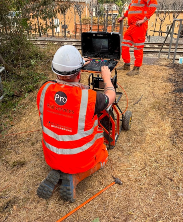 Specialist railway teams investigating fire damage in Stourbridge: Specialist railway teams investigating fire damage in Stourbridge