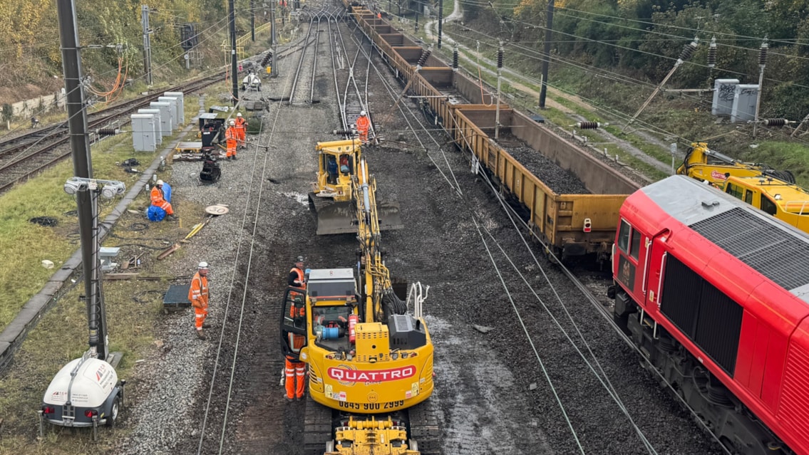 East Coast Main Line passengers advised of major upgrades coming in March: Track renewal-193