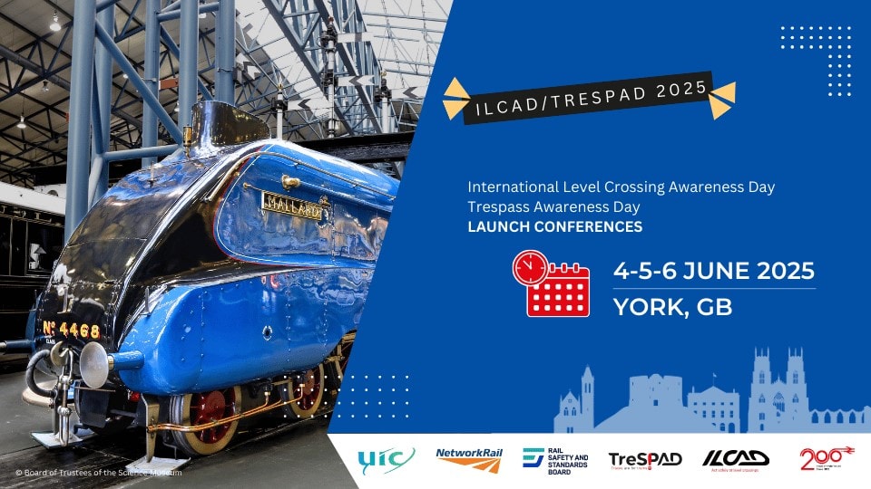 Network Rail and RSSB host as global rail safety community comes together to encourage the world to make “safe decisions every time” when around the rail network: ILCAD 2025