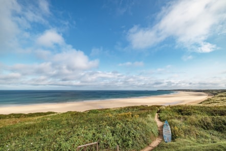 Beach view at Riviere Sands