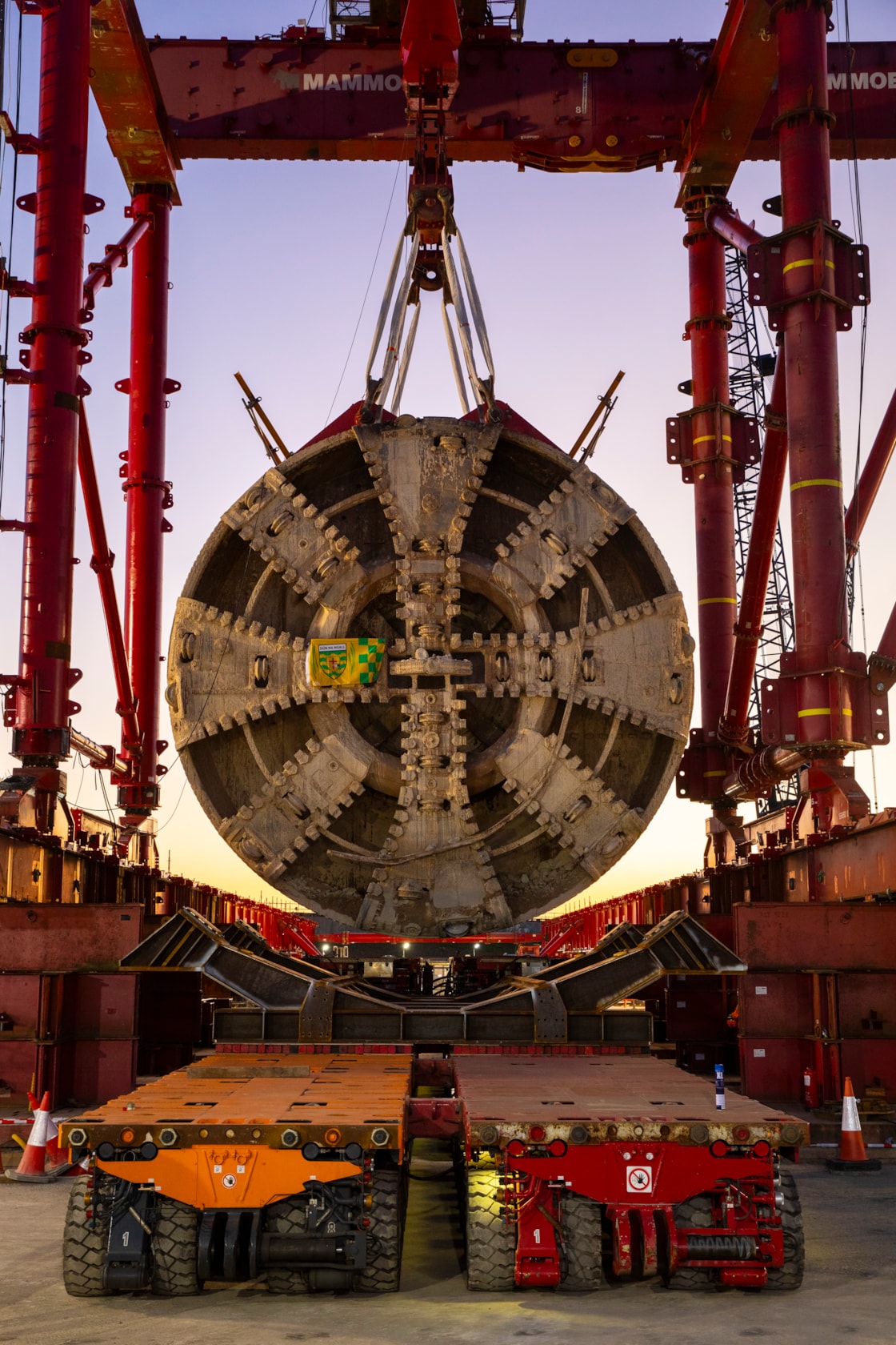 TBM Sushila removed after completing 5-mile journey to construct HS2's Northolt Tunnel under the capital: Following its 5-mile drive underneath the capital, HS2 lifted Tunnel Boring Machine (TBM) ‘Sushila’ out of the ground at the Green Park Way site in Greenford, West London.
 
The cutterhead, front and middle shield, weighting 880 tonnes, were lifted from the vent shaft in one piece on Saturday, March 15, using a 750 tonne gantry crane. The TBM – with a cutterhead spanning 9.48 metres in diameter – was launched from West Ruislip in October 2022 and completed its journey in December 2024. TBM Sushila excavated over 1.2 million tonnes of earth and installed 4,217 tunnel rings.
 
TBM Sushila was used to construct part of the Northolt Tunnel – an 8.4-mile tunnel being built by four TBMs which will take HS2 trains from Old Oak Common Station to the outskirts of the capital.

Copyright - HS2 Ltd