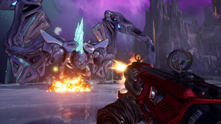Borderlands 4 Screenshot Nintendo Switch 2 Boss Encounter