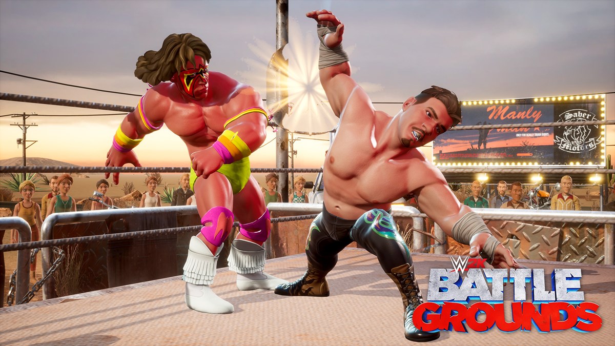 WWE2K BG Eddie Guerrero vs Ultimate Warrior