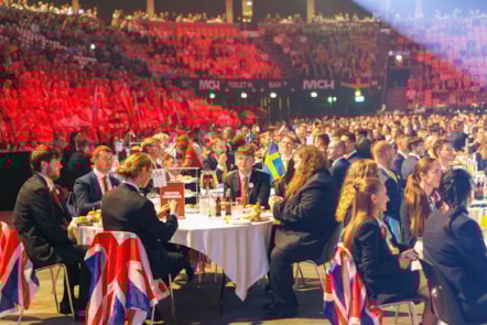 EuroSkills medal ceremony