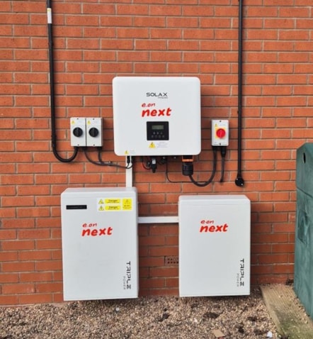 Keyworth United FC – Solar Panel Battery 2