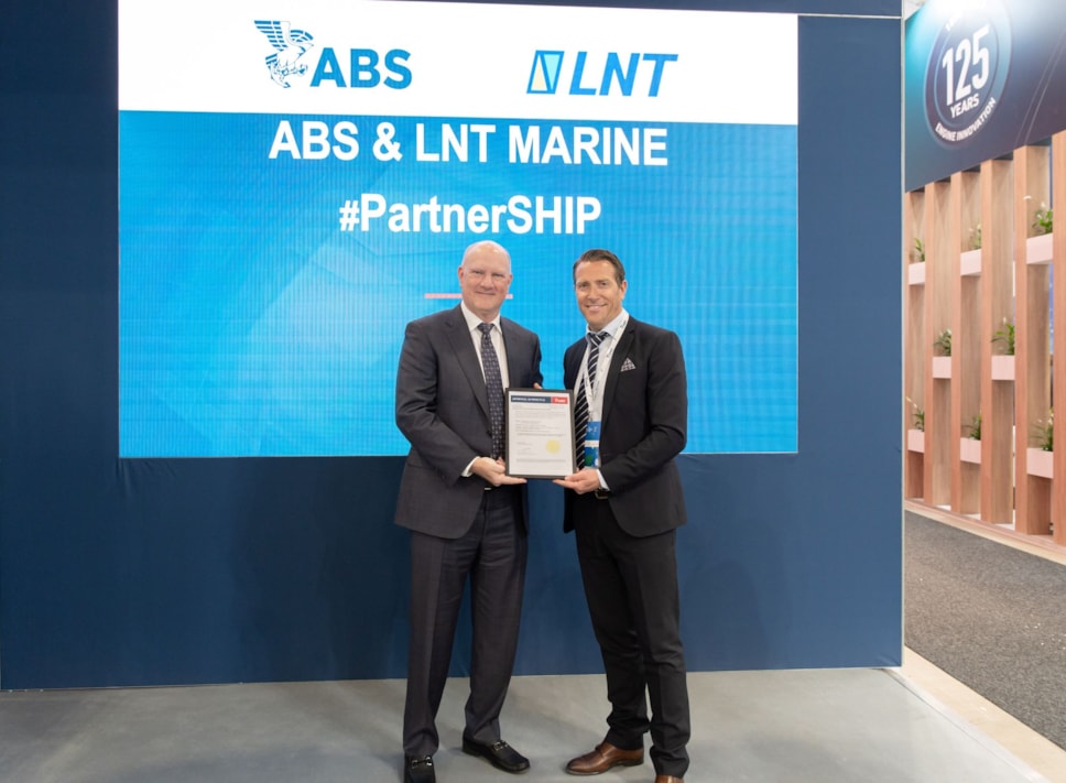 2IMAGE ABS John McDonald with LNT Marine Kjetil Sjolie Strand