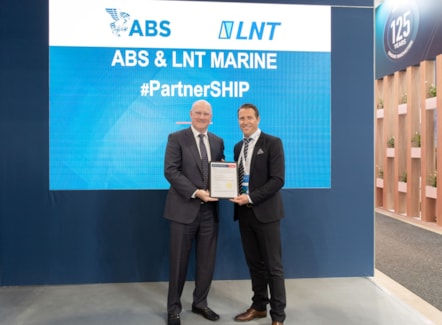 2IMAGE ABS John McDonald with LNT Marine Kjetil Sjolie Strand