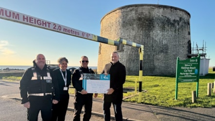 Safer Parking Award Hastings Avenue Car Park Clacton Nov 2025 TDC JD