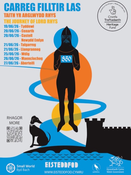 Carreg Filltir Las poster