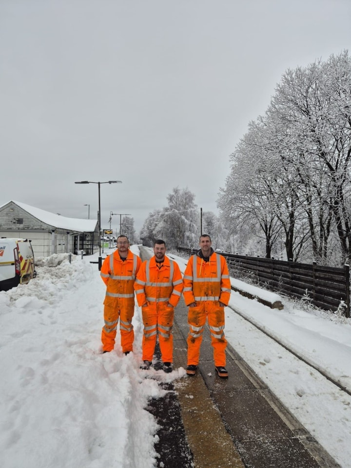 Darren Stalker, Stuart Fraser and Allan Rough