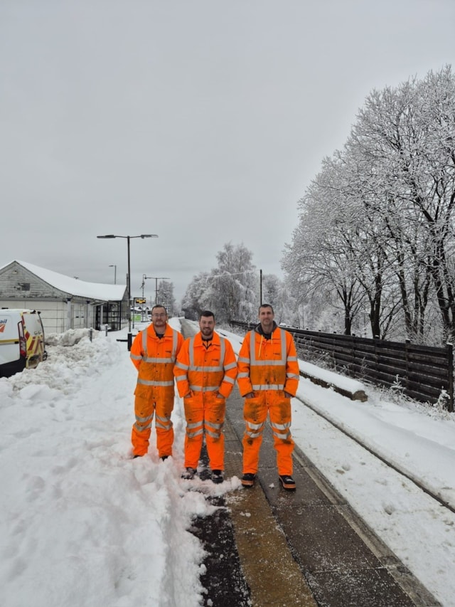 Darren Stalker, Stuart Fraser and Allan Rough: Darren Stalker, Stuart Fraser and Allan Rough