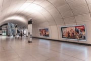 TfL Image - station passageway advert: TfL Image - station passageway advert
