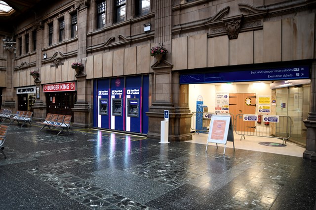 Passenger facilities upgrade for Edinburgh Waverley: Waverley corridor (ticket hall)