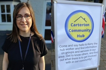 Carterton hub worker