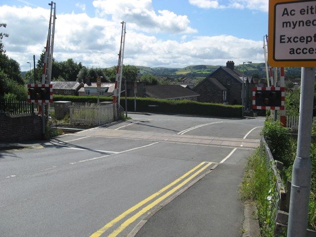 Llandrindod Wells level crossing 2