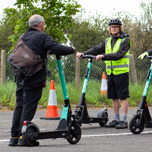 Scooter training images