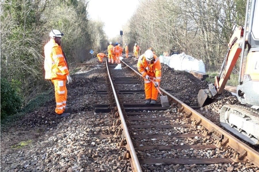 Major engineering work starts this week and runs until 4 December that will provide better journeys for rail passengers in Weymouth, Dorchester and Yeovil.: Yetminster-3
