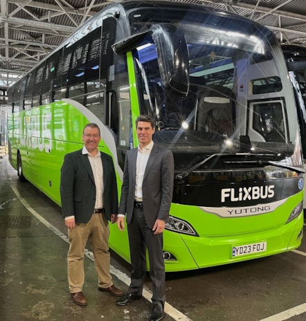 Andreas Schorling, FlixBus UK MD & Andrew Jarvis, First Bus COO - Yutong-2
