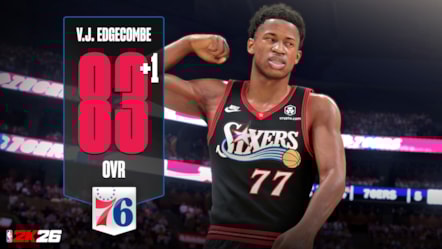 NBA 2K26 Ratings Update 9 - V.J. Edgecombe