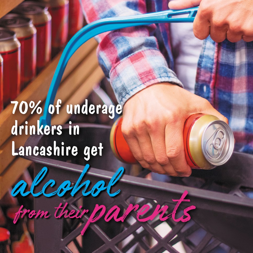 'Where's The Harm? summer holiday underage drinking campaign image