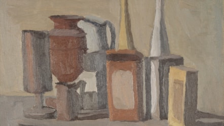 Still Life with Bottles, Giorgio Morandi © DACS 2025 Amgueddfa Cymru - Museum Wales-2