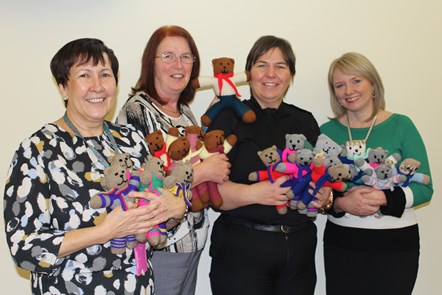 Trauma teddies handcrafted to comfort kids in Moray