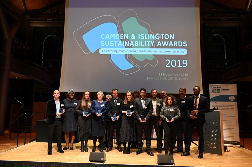 Islington Winners at the 2019 Sustainability Awards
