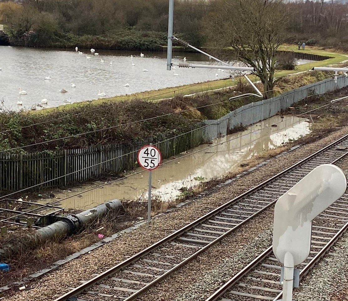 Heavy rain closes railway line in Rotherham – passengers making essential journeys urged to check before travelling