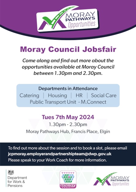 Moray Pathways jobs fair