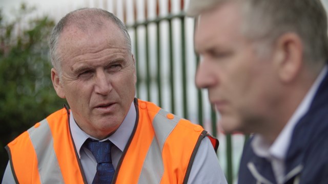 Andrew Wellbeloved, Network Rail local operations manager, featured in Samaritans film 5
