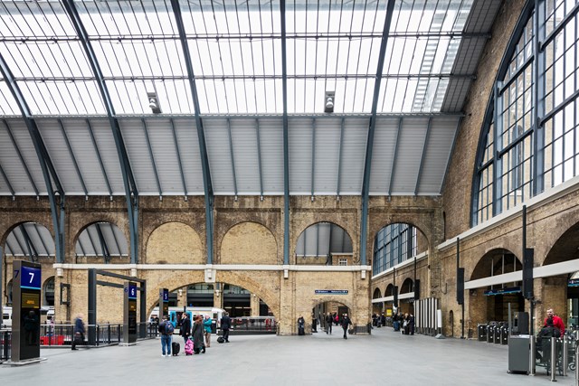 King's Cross railway station - roof