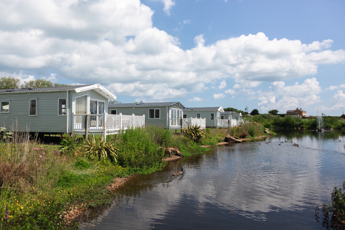 Caravan view, Blue Dolphin