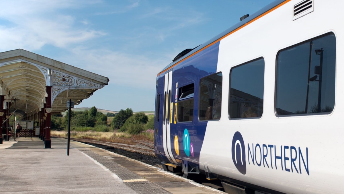 Image shows Northern trains at station cropped