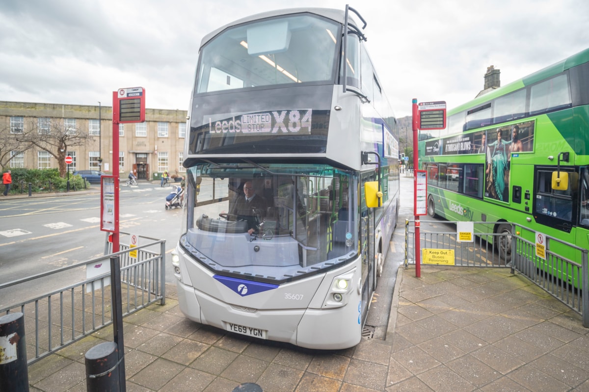 X84 at Otley bus station 3