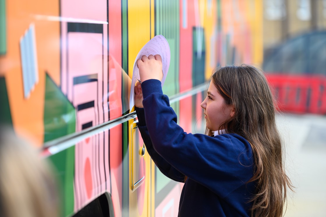 HS2 contractor donates classroom bus to London school-3: Contractors working on the HS2 project in West London have refurbished and donated a disused bus to Old Oak Primary School and Bubble and Squeak Studios. The bus will be used by children from the school and the local community as an alternative learning environment and community space.

Tags: Community Engagement, London, School, Community Investment

In picture: Pupil from Old Oak Primary School