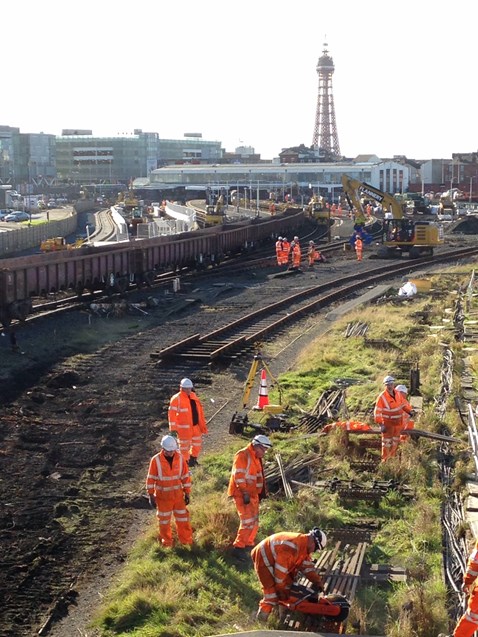 Blackpool week 1 - removing the track-2
