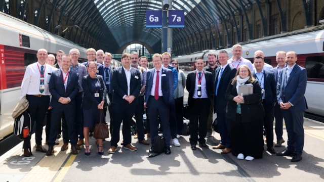Working together to deliver faster, more reliable rail journeys: Network Rail and LNER teams at London King's Cross