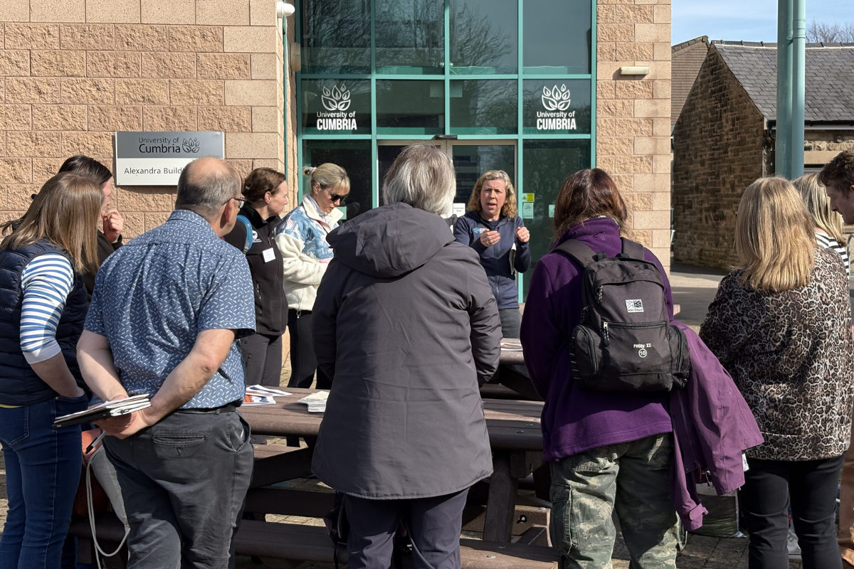 Attendees at the second Outdoor Learning Conference hosted at the Lancaster campus