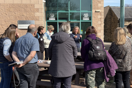 Attendees at the second Outdoor Learning Conference hosted at the Lancaster campus