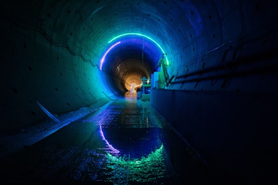 View inside HS2's Chiltern tunnel (January 2025) 4